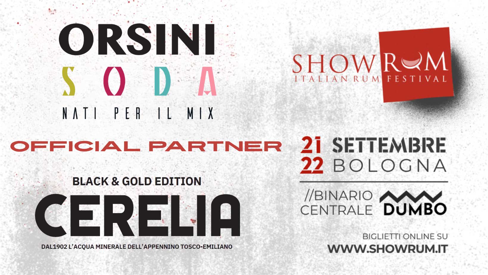 Cerelia e Orsini Soda protagonisti a ShowRUM Bologna 2025